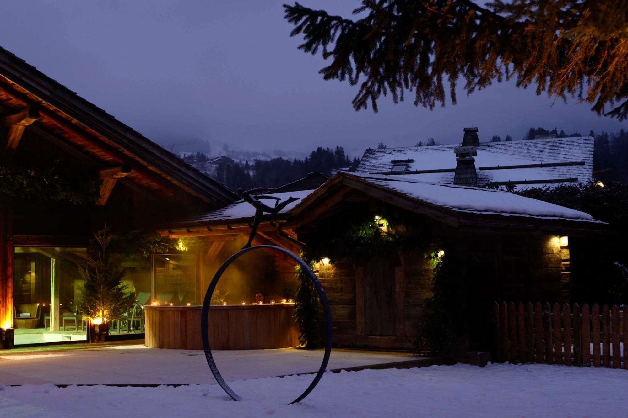 Les Fermes De Marie Hotel Megeve Bagian luar foto